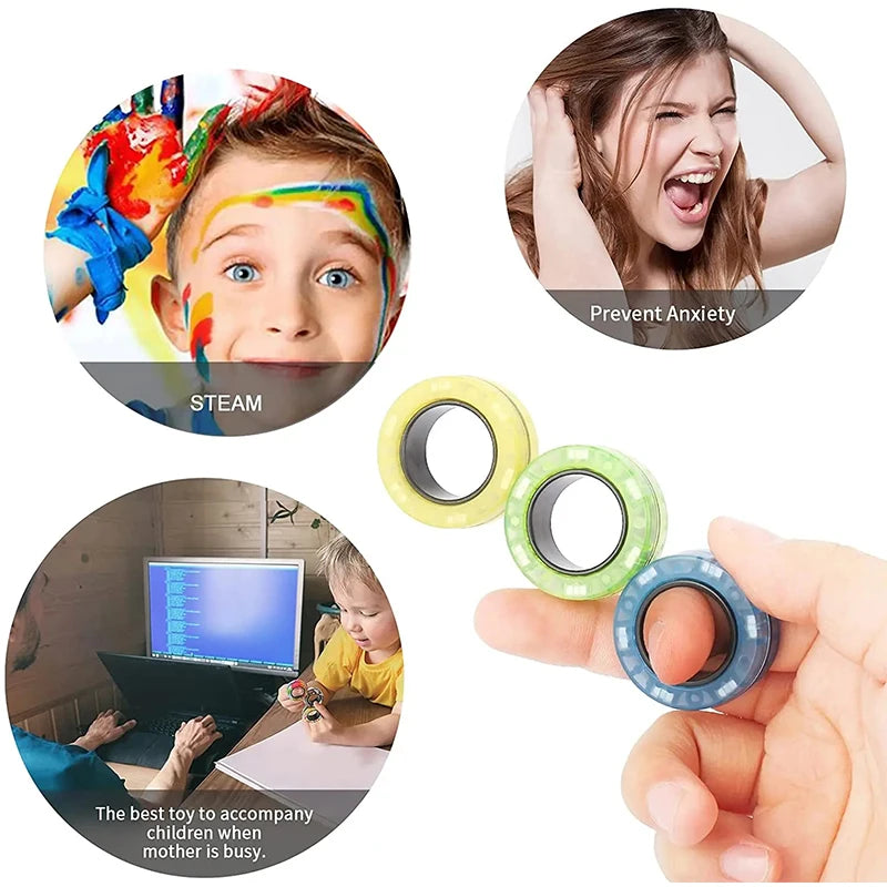ZenMag Rings™ – The Viral Magnetic Fidget Toy